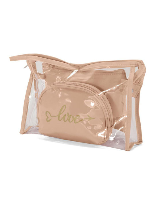 Benzi Set Toiletry Bag with Transparency