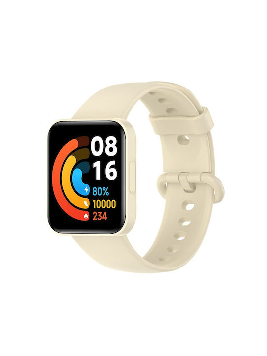 Armband Silikon Beige (Redmi Watch 2 Lite)