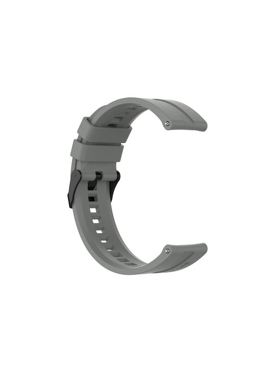 Armband Silikon Schwarz Schnalle Amazfit Gts 3 Gts 2 Grau