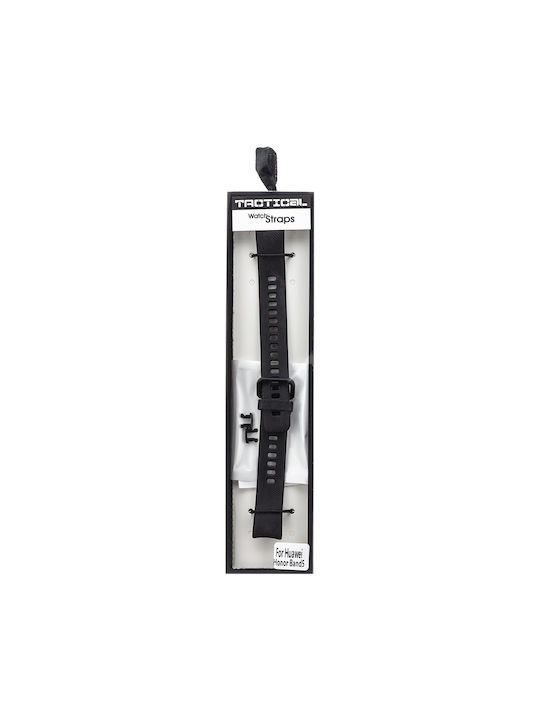 Tactical 438 Armband Silikon Schwarz (Honor Band 4/5)