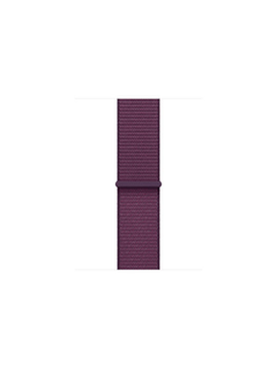 Apple Sport Loop 42mm Armband Stoff Plum (Apple Watch Serie 4, 5, 6, 7, SE)