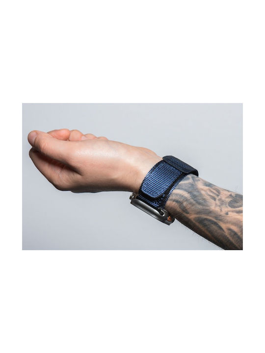 Forcell F-design Λουράκι Υφασμάτινο Μπλε (Apple Watch 38/40/41 mm)