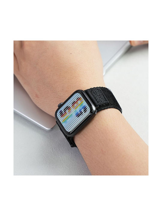 Forcell F-design Fa05 Nylon Strap Apple Watch 38 40 41 Mm Black