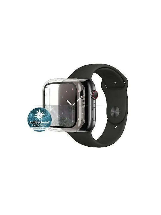 PanzerGlass Full Body Πλαστική Θήκη με Τζαμάκι σε Διάφανο χρώμα για Apple Watch 44mm