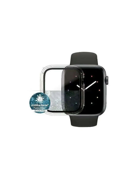 PanzerGlass Full Body Πλαστική Θήκη με Τζαμάκι σε Διάφανο χρώμα για Apple Watch 44mm