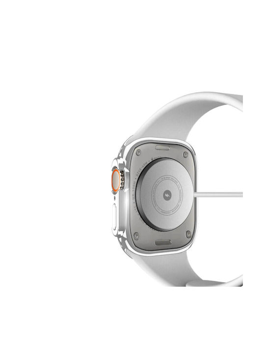 Dux Ducis Alone Θήκη Σιλικόνης σε Ασημί χρώμα για το Apple Watch Ultra 49mm
