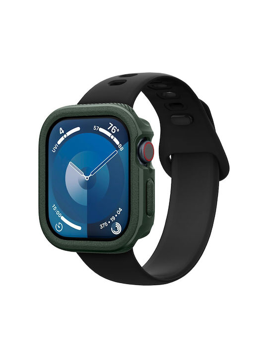 Caseology Vault Apple Watch 10 46 mm Mitternachtsgrün