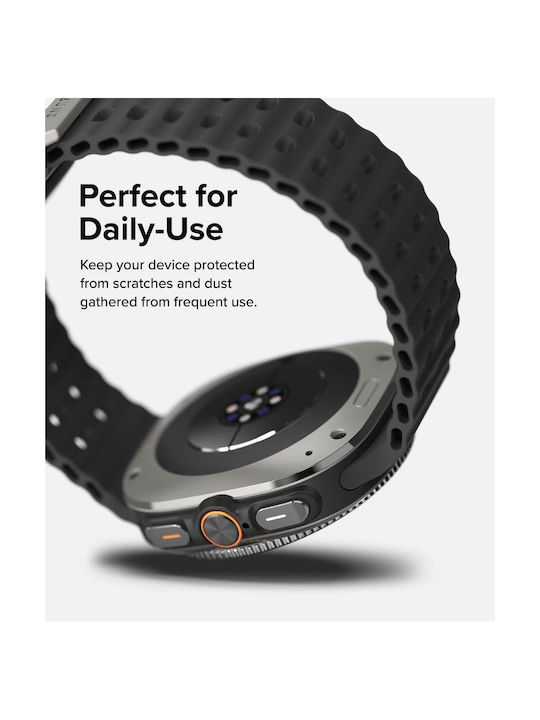 Ringke Bezel Protector in Silver color for Samsung Galaxy Watch Ultra 47mm