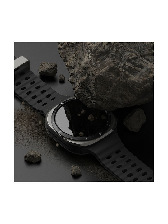 Ringke Styling Προστατευτικό Bezel σε Ασημί χρώμα για Samsung Galaxy Watch Ultra 47mm