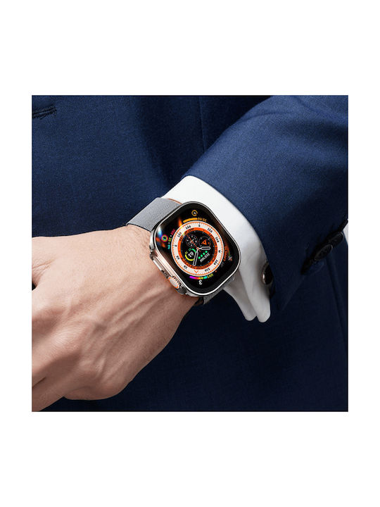 Dux Ducis Πλαστική Θήκη σε Ασημί χρώμα για το Apple Watch Ultra 49mm