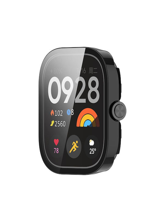 Techsuit Defense360 Pro Plastikhülle mit Glas in Transparent Farbe für Xiaomi Redmi Watch 4