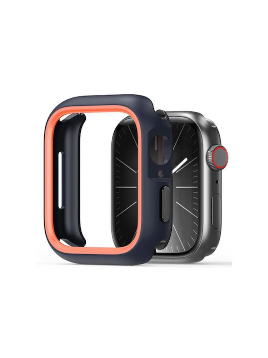 Dux Ducis Πλαστική Θήκη midnight/orange για Apple Watch Series 7/8/9 45mm Dux Ducis Πλαστική Θήκη midnight/orange για Apple Watch Series 7/8/9 45mm