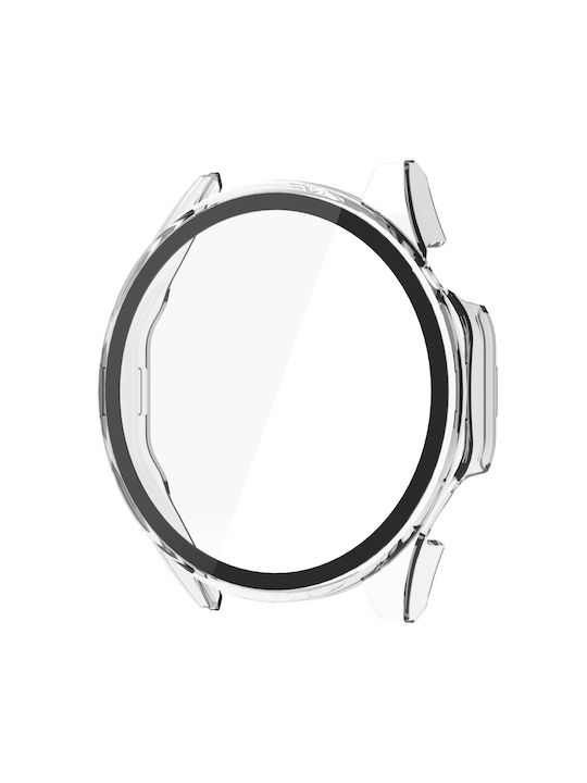 Techsuit Defense360 Pro Plastic Case with Glass in Transparent color for Huawei Watch GT 4 (46mm)