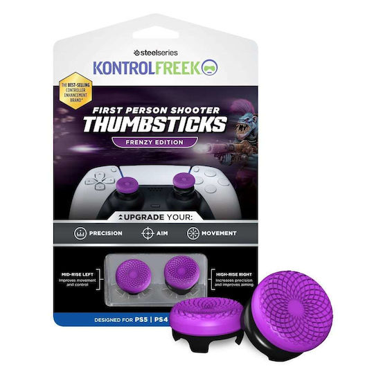 KontrolFreek Thumb Grips για PS5 σε Μωβ χρώμα