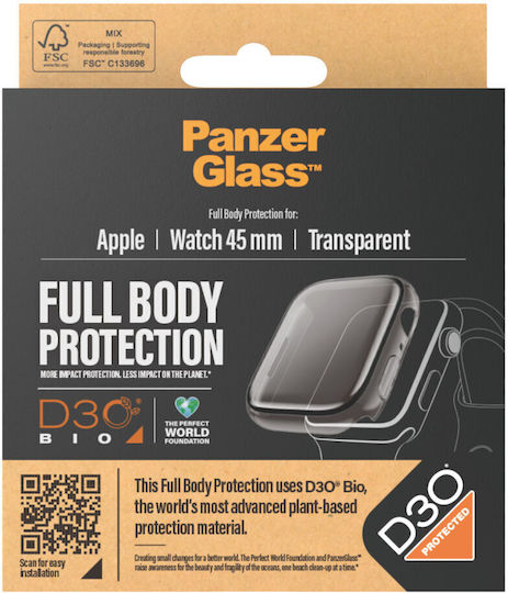 PanzerGlass Full Body Screen Protector για το Apple Watch 45mm 1τμχ 3687