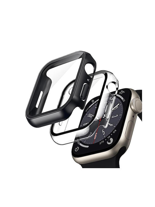 Crong Plastikhülle mit Glas in Transparent Farbe für Huawei Watch 4 / Watch 4 Pro