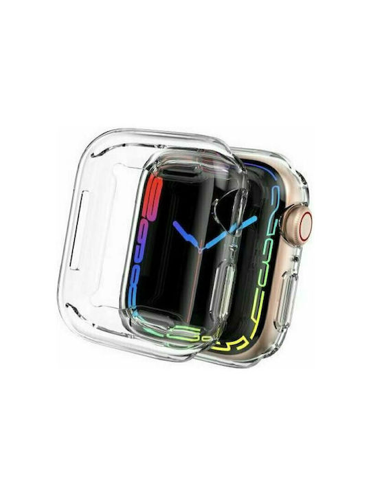 Θήκη Σιλικόνης σε Διάφανο χρώμα για Apple Watch (44mm)