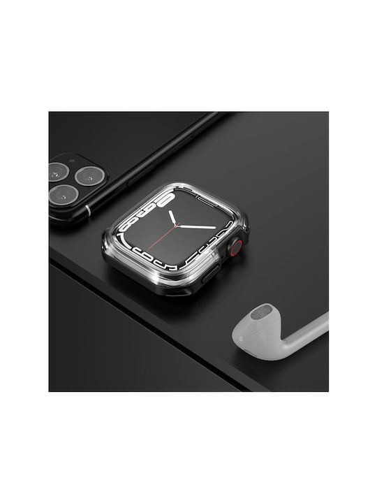 Devia Θήκη Σιλικόνης σε Μαύρο χρώμα για το Apple Watch 41mm