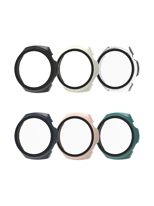 Huawei Watch 4 Pro Tempered Film + Pc Integrated Watch Protective Case Black