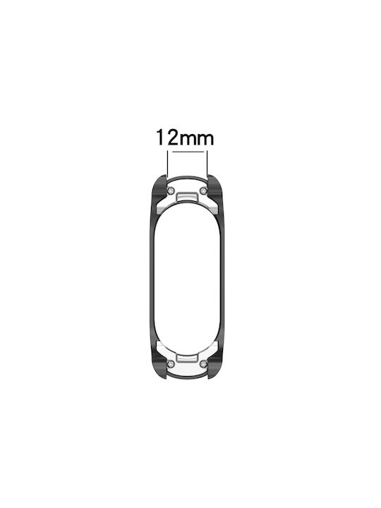 Xiaomi Mi Band 7 7 Nfc Metal Frame Watch Protective Case Rose Gold