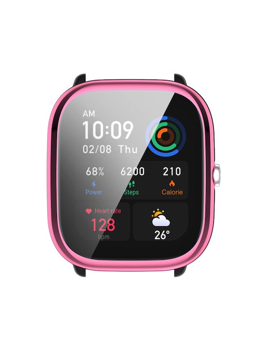 Θήκη Σιλικόνης σε Ροζ χρώμα για το Amazfit GTS 4 Mini Amazfit GTS 4 mini.