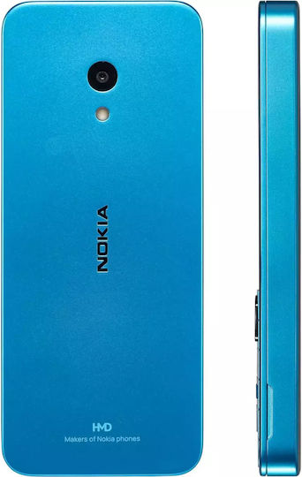 Nokia 235 4G (2024) Dual SIM Mobile with Buttons (English Menu) Blue