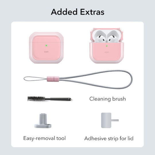 Esr Orbit Hybrid Case Halolock Pink-apple Airpods 4