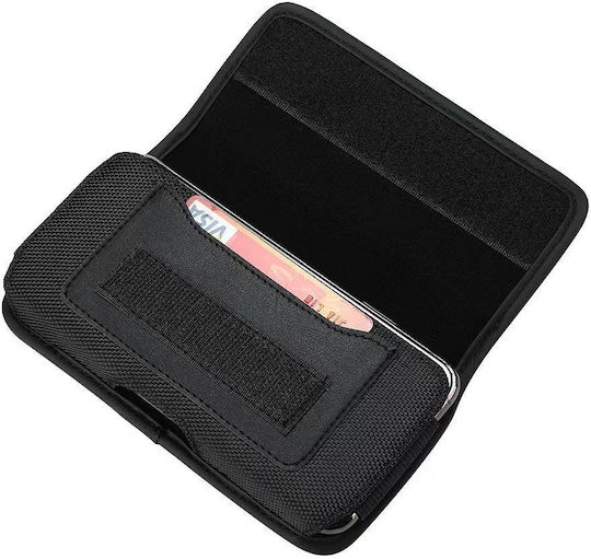 Forcell Oxford Horizontal Belt Case Black