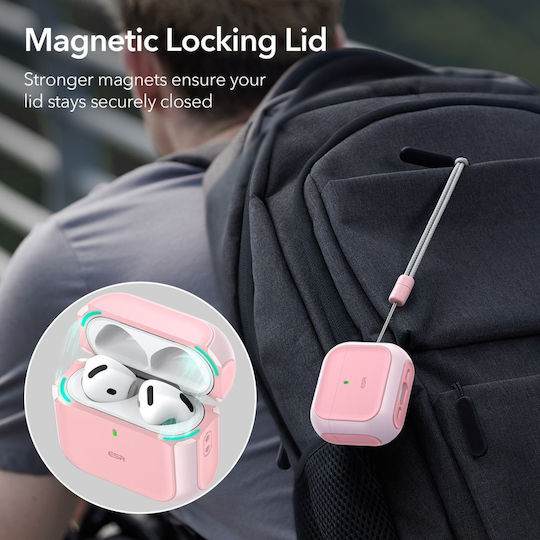 Esr Orbit Hybrid Case Halolock Pink-apple Airpods 4