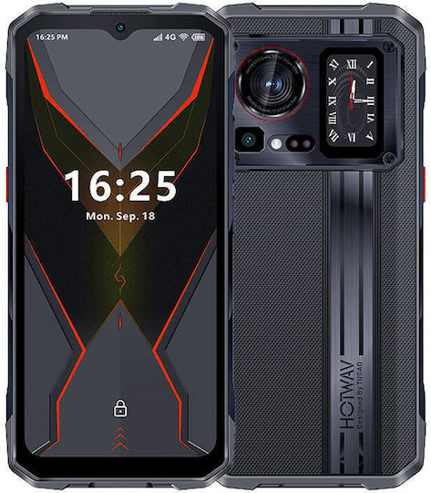 Hotwav Cyber 15 Dual SIM (12GB/256GB) Resistant Smartphone Knight Black