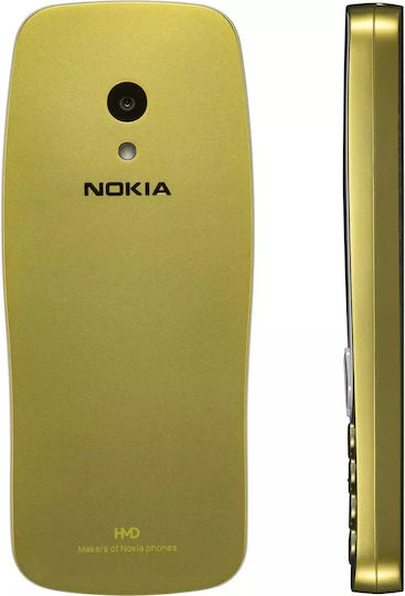Nokia 3210 Dual-SIM Handy mit Tasten Y2K Gold