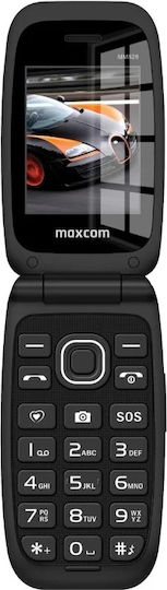 MaxCom Comfort MM828 Single SIM Κινητό με Κουμπιά Μαύρο