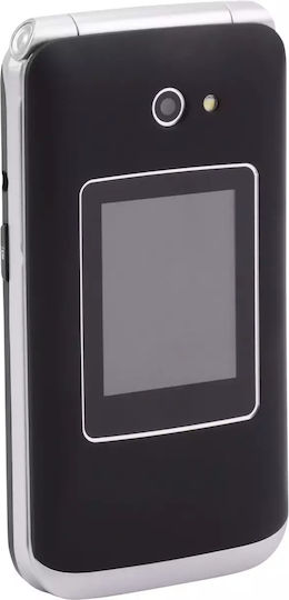 Olympia Vitus Dual-SIM Handy mit Großen Tasten (Englisch) Schwarz