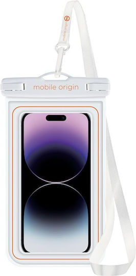 Mobile Origin Wasserdichtes Gehäuse bis 8" Weiß