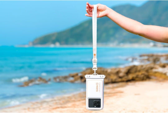 Mobile Origin Wasserdichtes Gehäuse bis 8" Weiß