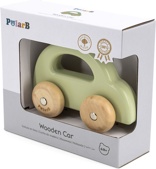 Viga Toys Vehicle Mint-green Car made of Wood