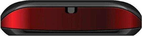 MaxCom MM428L Dual SIM Κινητό με Μεγάλα Κουμπιά Μαύρο