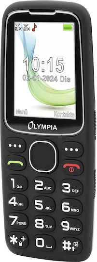 Olympia Star Dual SIM Mobile Phone with Large Buttons Black