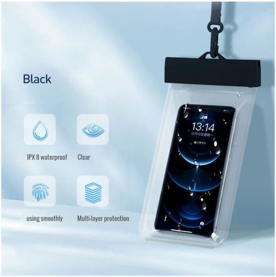 iNOS Wasserdichtes Gehäuse bis 6.9" Transparent Black N64875