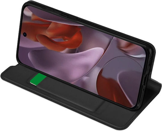 Techsuit Magskin Buchen Sie Silikon / Synthetisches Leder Schwarz (Google Pixel 9a - Techsuit)