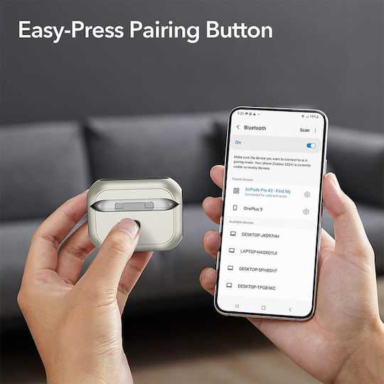 ESR Orbit Hybrid Halolock Θήκη Σιλικόνης σε Μαύρο χρώμα για Apple AirPods Pro 2
