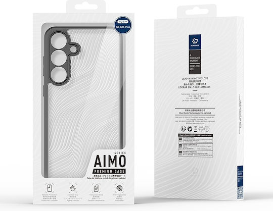 Dux Ducis Aimo Series Back Cover Silicon / Plastic Negru (Galaxy S25)