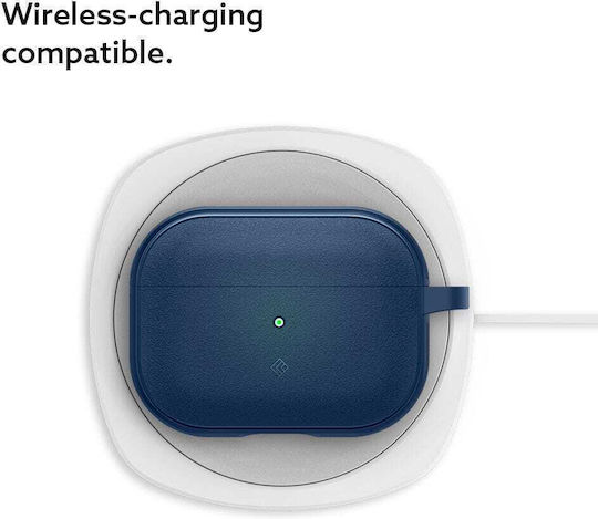 Caseology Vault Husă cu cârlig în culoarea Albastru marin pentru Apple AirPods Pro