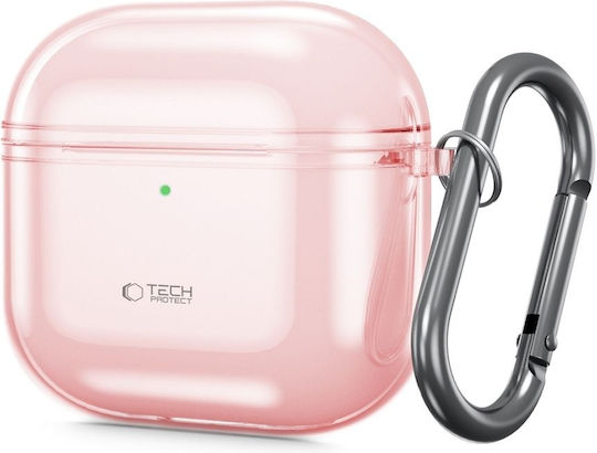 Tech-Protect Flexair Case Silicone in Pink color for Apple AirPods 4