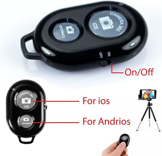 Techsuit Selfie Controller RMC-01 Bluetooth Black