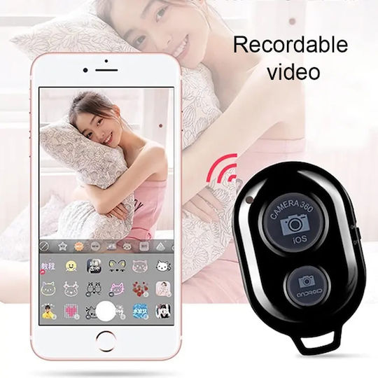 Techsuit Selfie Controller RMC-01 Bluetooth Black