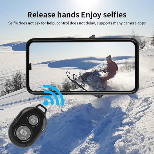 Techsuit Selfie Controller RMC-01 Bluetooth Black