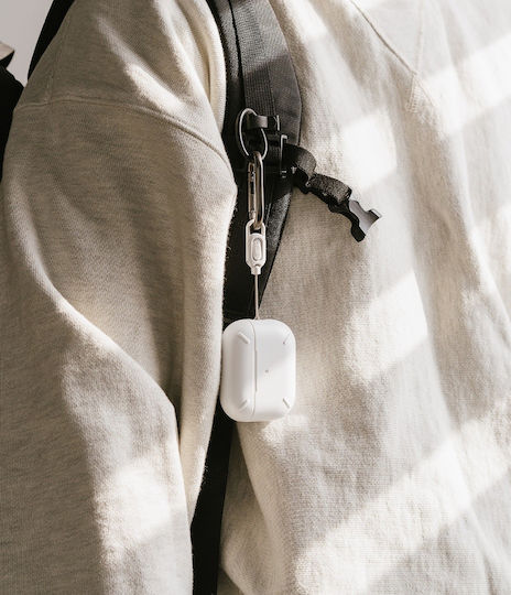 Ringke Layered Silicone Case with Keychain White for Apple AirPods Pro