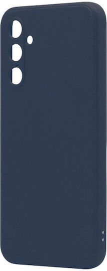 iNOS Soft Back Cover Silicone Blue (Galaxy A34)