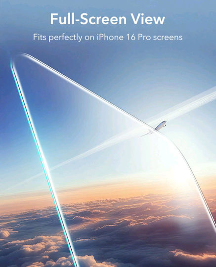 ESR Armorite Tempered Glass Μαύρο (iPhone 16 Pro)